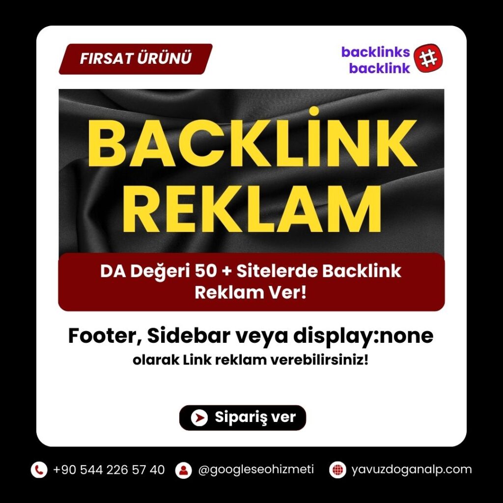 backlink satın al