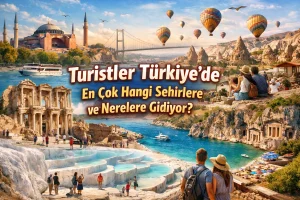 Turistler Türkiye’de En Çok Hangi Şehirlere ve Nerelere Gidiyor?